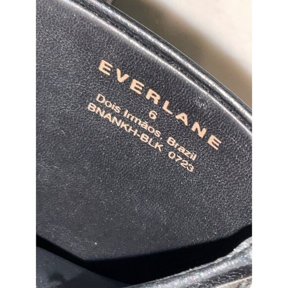 Everlane The Banana Boots in Black Leather New Womens Knee High - Picture 11 of 14